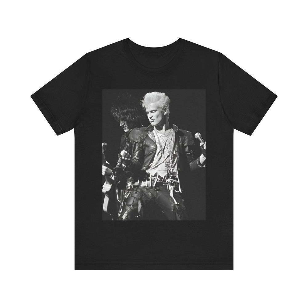 Billy Idol Iconic Spiked Look Music Graphic T-Shirt